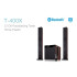 F&D T-400X Full Wooden 2.1 Tower Bluetooth Speaker